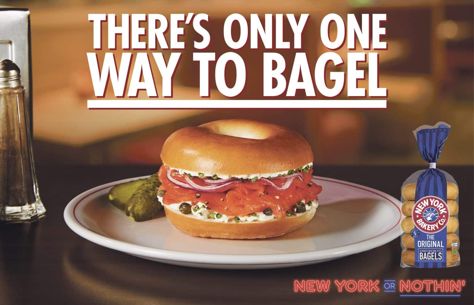 New York Bagel press by Now, London Advertising agency